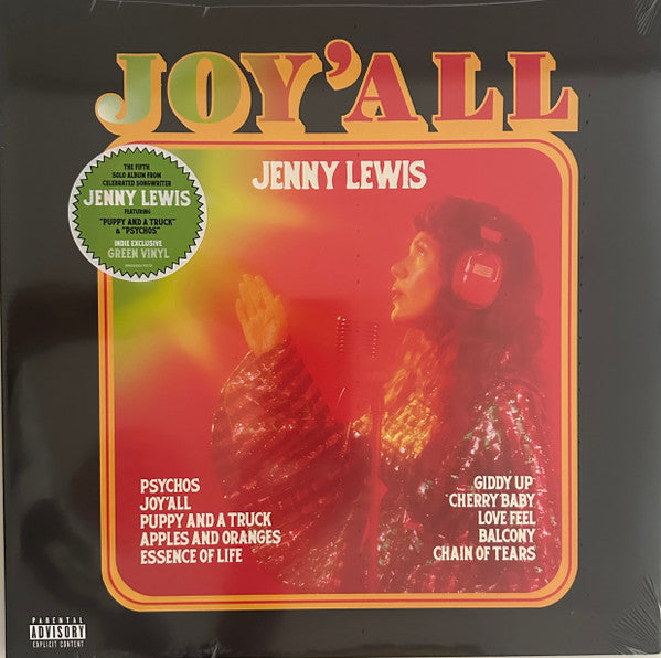 Jenny Lewis - Joy'All (LP, Album, Ltd, Gre)