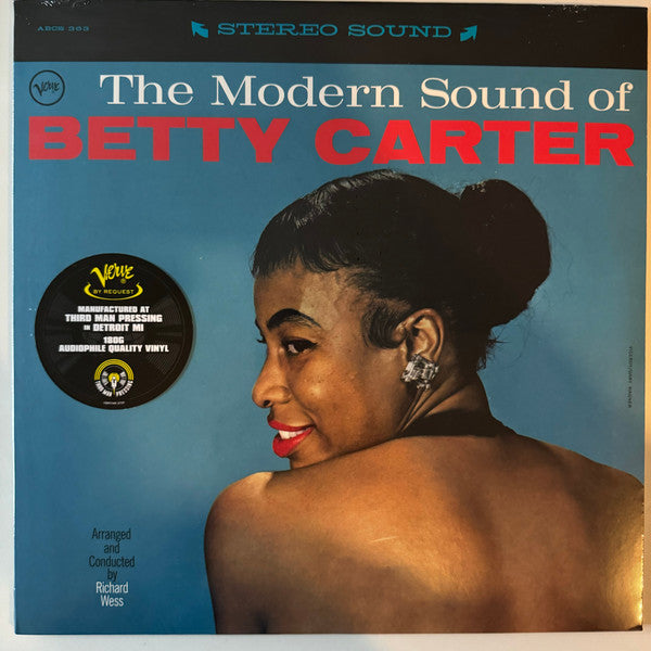 Betty Carter - The Modern Sound Of Betty Carter (LP, Album, RE, 180)