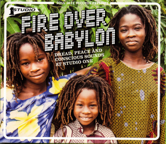 Various - Fire Over Babylon (Dread, Peace And Conscious Sounds At Studio One) (CD, Comp)