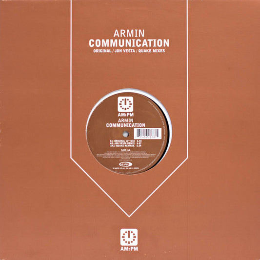 Armin* - Communication (12")