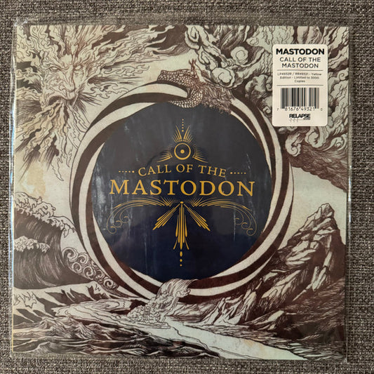 Mastodon - Call Of The Mastodon (LP, Comp, RE, RP, Yel)