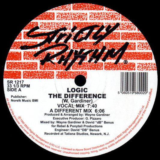 Logic - The Difference (12", RE, RM)
