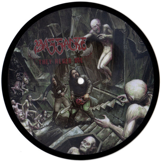 Massacre - They Never Die (7", Single, Ltd, Pic)