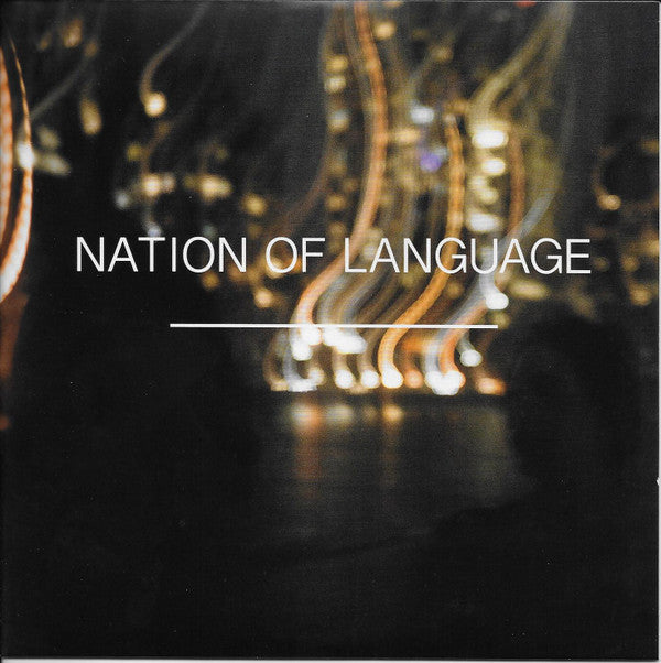 Nation Of Language - From The Hill (7", Single)