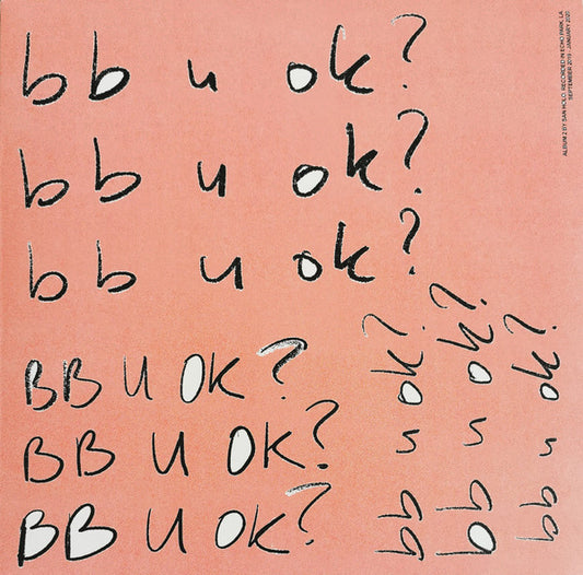 San Holo - Bb U Ok? (2xLP, Album, Cle)