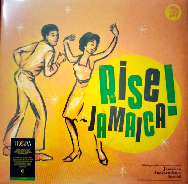 Various - Rise Jamaica! (2xLP, Comp, Yel)