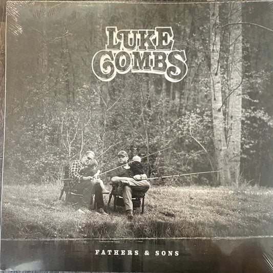 Luke Combs - Fathers & Sons (LP, Album, Whi)