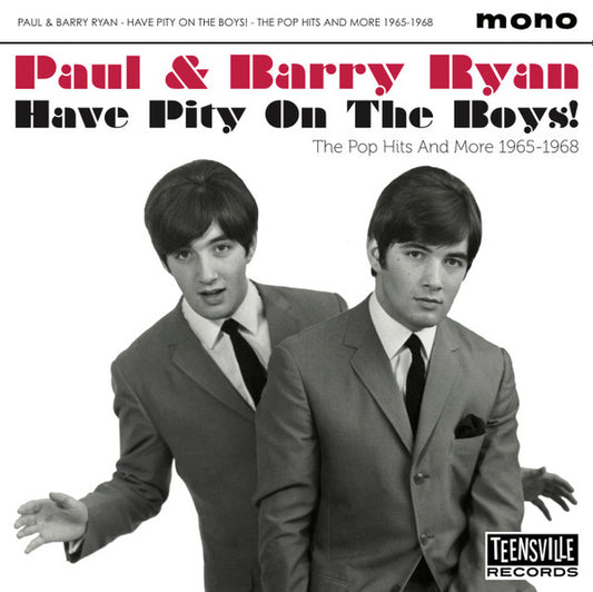 Paul & Barry Ryan - Have Pity On The Boys! (The Pop Hits And More 1965-1968) (CD, Comp, Mono, RM)