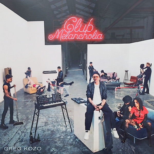 Greg Kozo - Club Melancholia (LP, Album, Red)