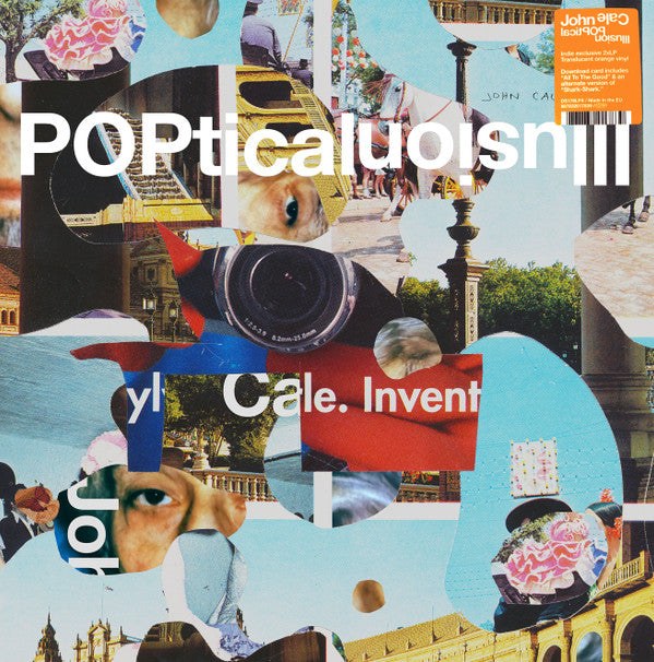 John Cale - Poptical Illusion (2xLP, Album, Ora)