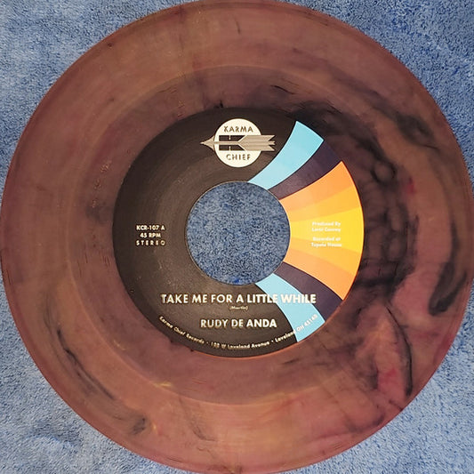 Rudy De Anda - Take Me For A Little While (7", Ltd, Ran)