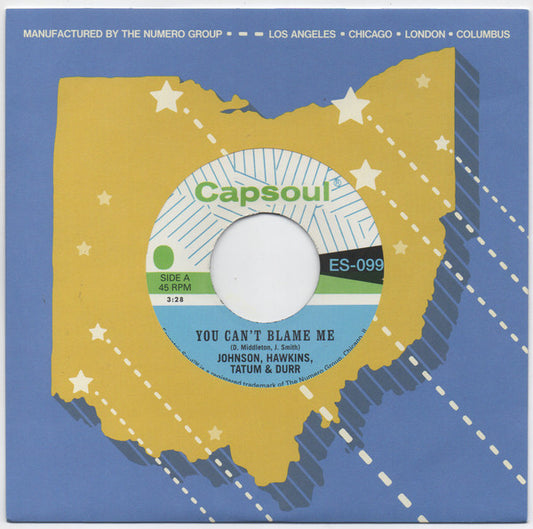 Johnson, Hawkins, Tatum & Durr - You Can't Blame Me (7", RE)