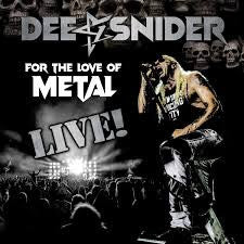 Dee Snider - For The Love Of Metal Live! (2xLP, Album + DVD-V)