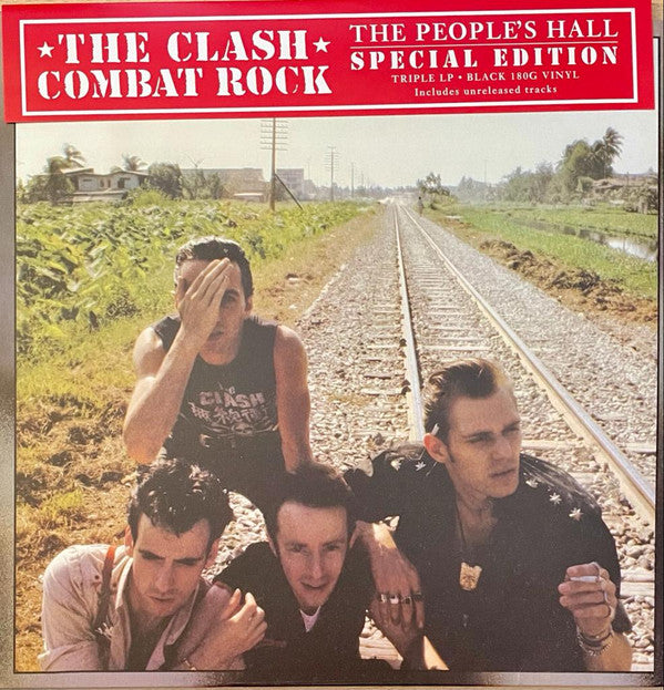 The Clash - Combat Rock + The People's Hall (LP, Album, RE, RM + LP, Comp + LP, S/Sided, Comp +)