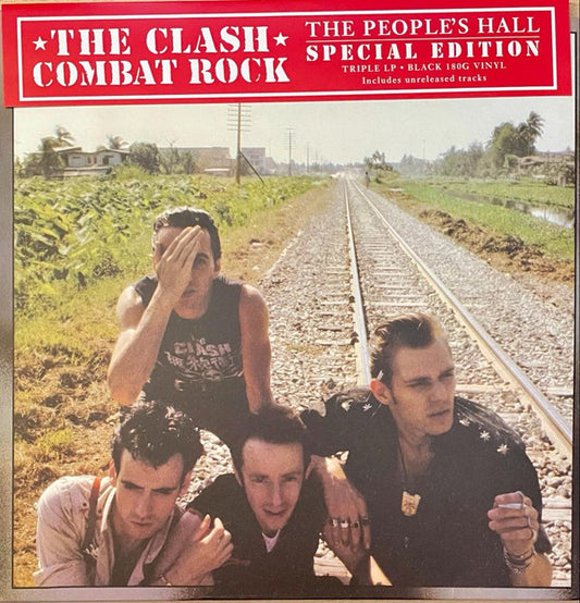 The Clash - Combat Rock + The People's Hall (LP, Album, RE, RM + LP, Comp + LP, S/Sided, Comp +)