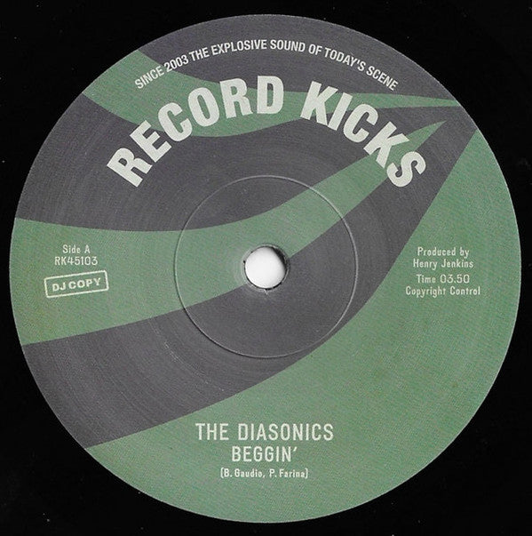 The Diasonics - Beggin' (7", Ltd)
