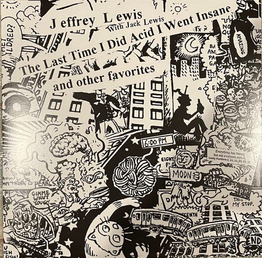 Jeffrey Lewis - The Last Time I Did Acid I Went Insane (LP, RE, RP)