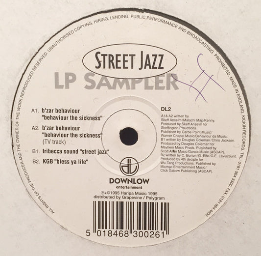Various - Street Jazz LP Sampler (12", Smplr)