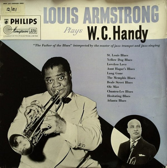 Louis Armstrong - Louis Armstrong Plays W.C. Handy (LP, Mono)