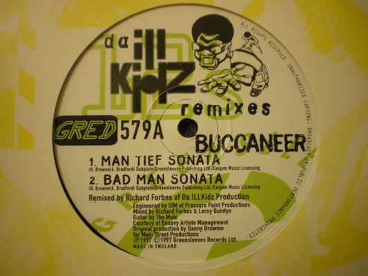 Buccaneer - Man Tief Sonata / Bad Man Sonata (12")
