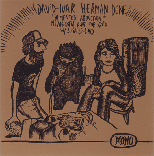 David-Ivar Herman Düne - Demented Abduction: Novascotia Runs For Gold (CD, Album, Mono)