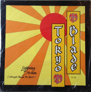 Tokyo Blade - Lightning Strikes (Straight Through The Heart) (12", EP)