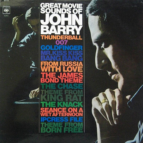 John Barry & His Orchestra - The Great Movie Sounds Of John Barry (LP, Comp, RE)