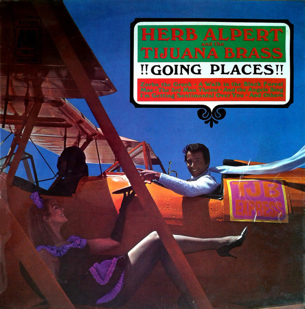 Herb Alpert And The Tijuana Brass* - !!Going Places!! (LP, Album)