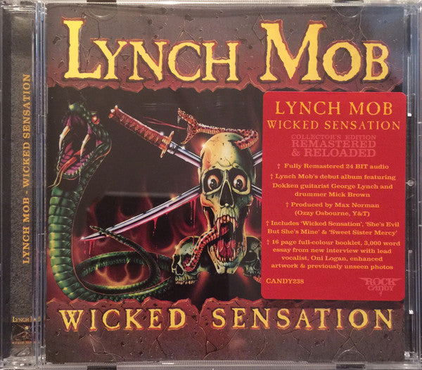 Lynch Mob (2) - Wicked Sensation (CD, Album, RE, RM)