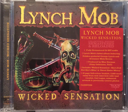 Lynch Mob (2) - Wicked Sensation (CD, Album, RE, RM)