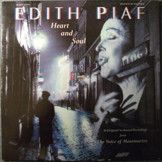 Edith Piaf - Heart And Soul (LP, Comp, Gat)
