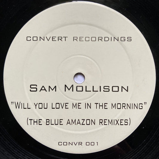 Sam Mollison - Will You Love Me In The Morning (12", B&W)