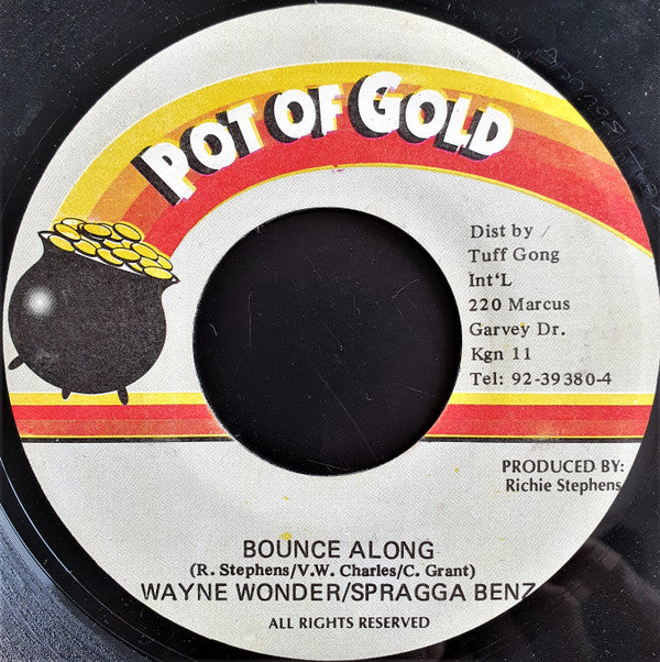 Wayne Wonder / Spragga Benz - Bounce Along (7")