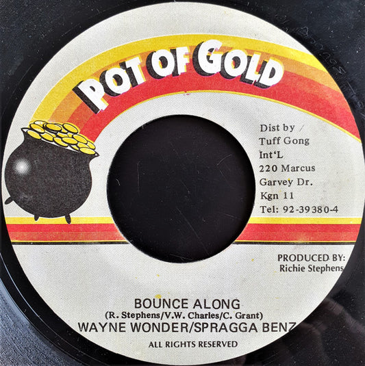 Wayne Wonder / Spragga Benz - Bounce Along (7")