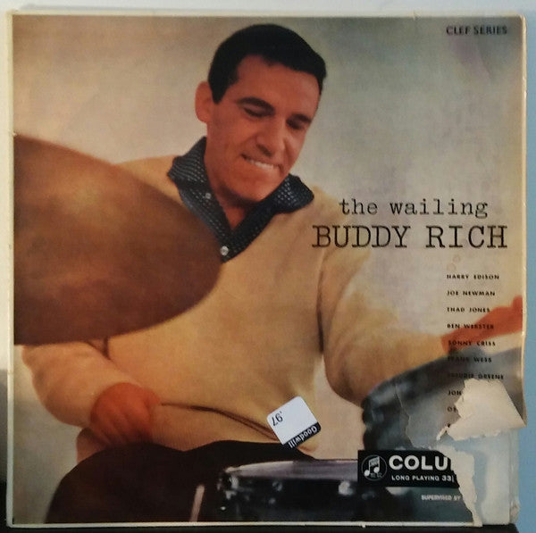 Buddy Rich - The Wailing Buddy Rich (LP, Album, Mono)