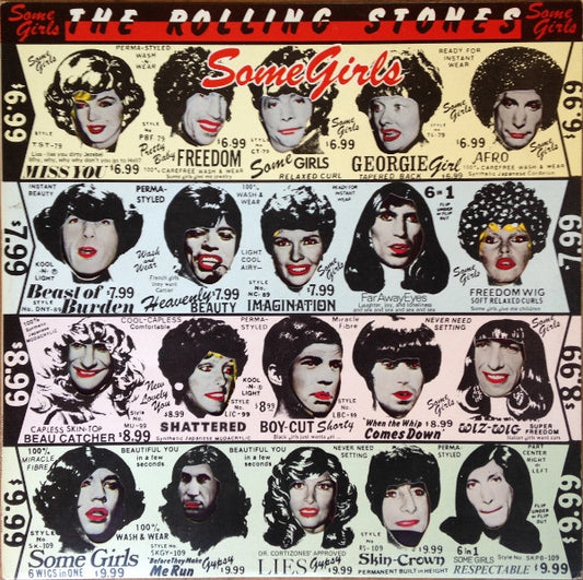 The Rolling Stones - Some Girls (LP, Album, Ted)