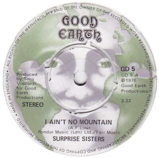 Surprise Sisters* - I Ain't No Mountain (7", Single)