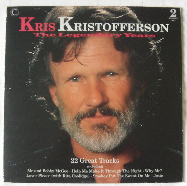 Kris Kristofferson - The Legendary Years  (2xLP, Comp)