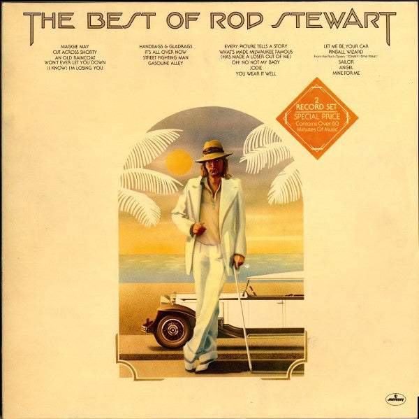 Rod Stewart - The Best Of Rod Stewart (2xLP, Comp, Gat)