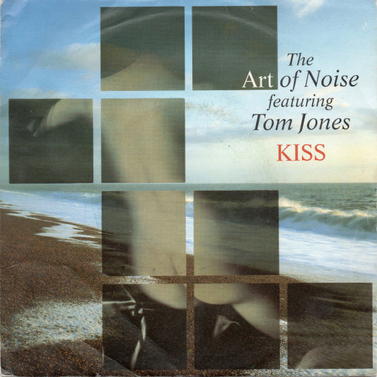The Art Of Noise Featuring Tom Jones - Kiss (7", Single, Pap)