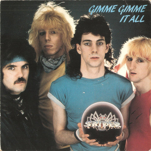 Spider (6) - Gimme Gimme It All / Rock Tonite (7", Single)