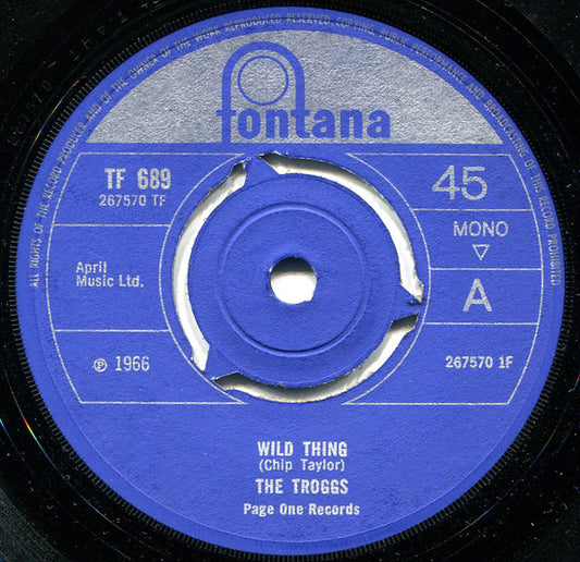 The Troggs - Wild Thing (7", Single, Mono, 3-P)