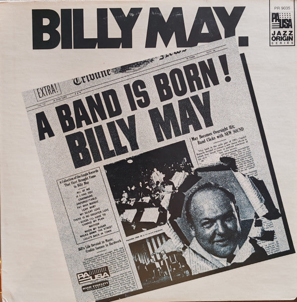 Billy May - A Band Is Born (LP, Album)