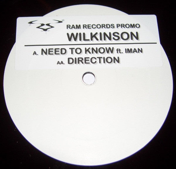 Wilkinson (4) - Need To Know / Direction (12", Promo, W/Lbl, Sti)