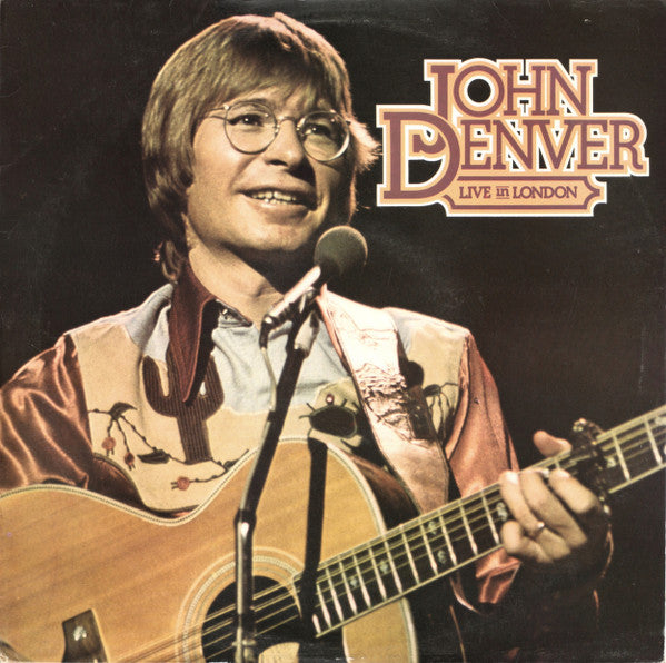 John Denver - Live In London (LP, Album)
