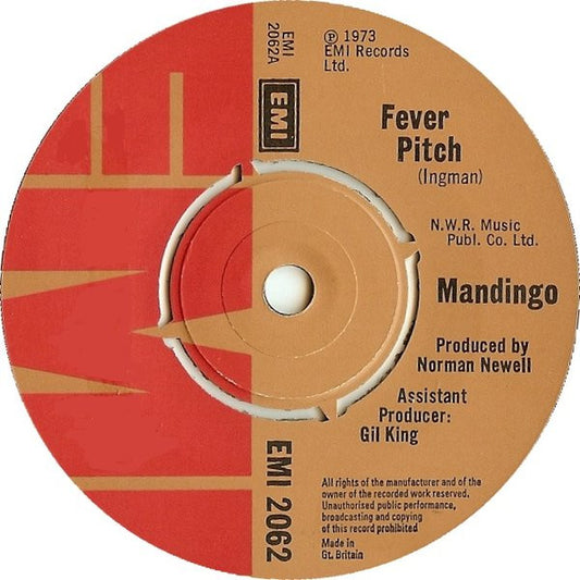 Mandingo (6) - Fever Pitch (7", Single)