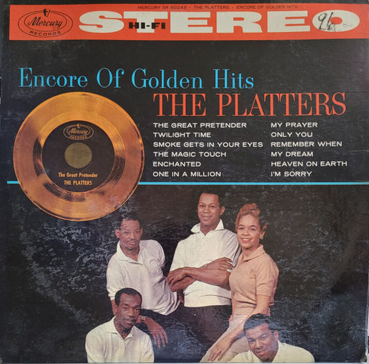 The Platters - Encore Of Golden Hits (LP, Comp, Col)