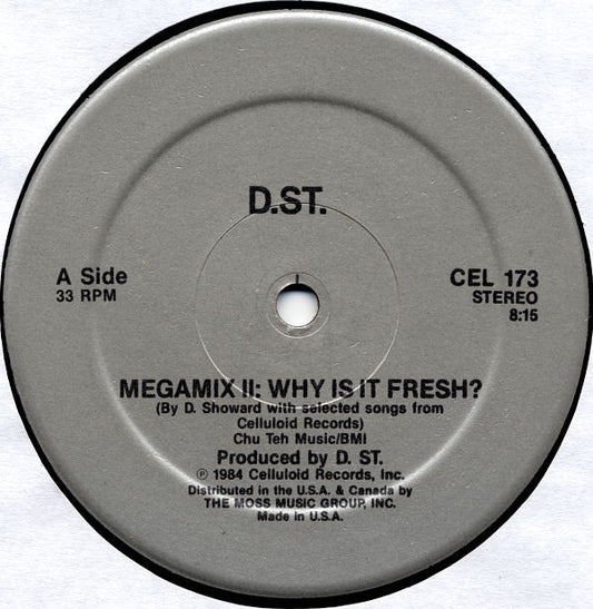 D.St. - Megamix II: Why Is It Fresh? (12", M/Print, No )