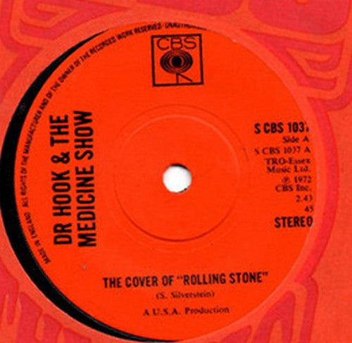 Dr Hook & The Medicine Show* - The Cover Of "Rolling Stone" (7", Single, Sol)