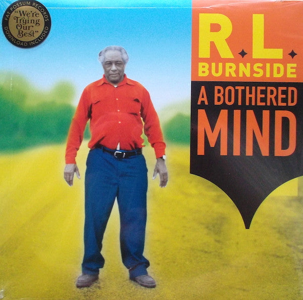 R.L. Burnside - A Bothered Mind (LP, Album, RE)